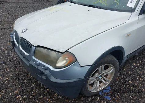 2006 BMW X3 3.0I from USA, damaged, VIN WBXPA93436WG80728